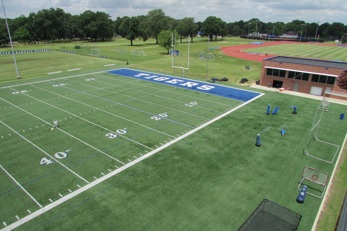 University of Memphis Synthetic Turf Athletic Field